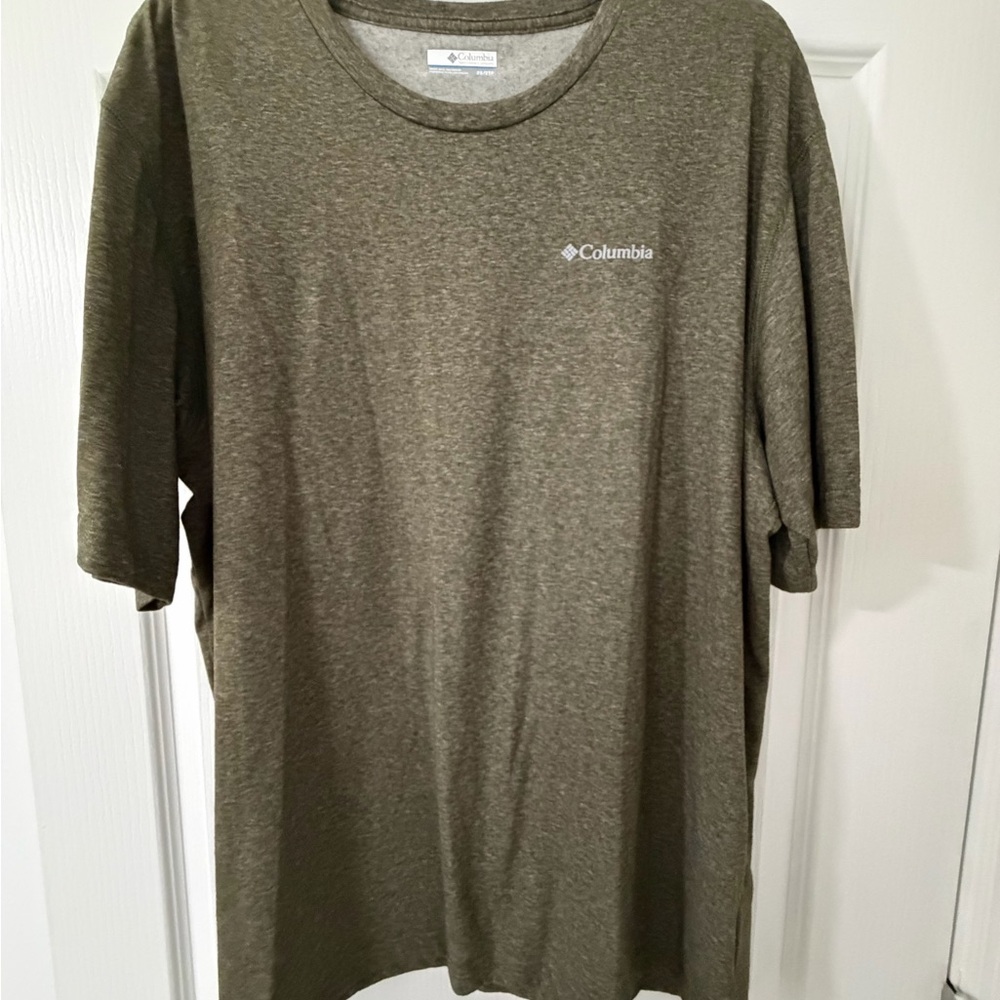 Columbia Men's Short Sleeve Crew Tee — Olive